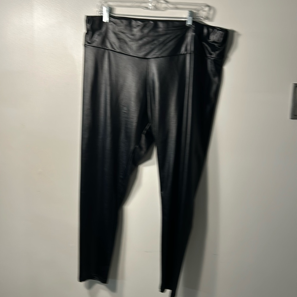 SHEIN Faux Leather Leggings FINAL SALES 🏦